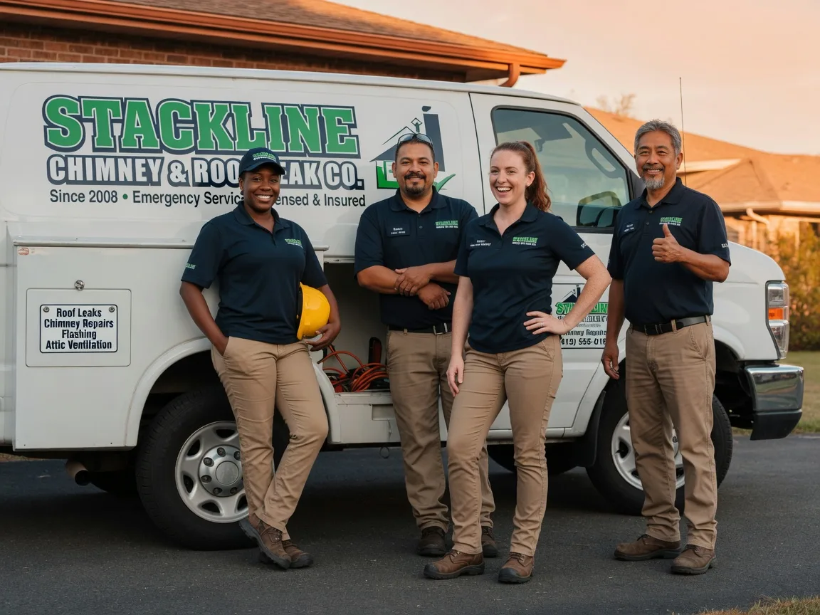 Chimney flashing repair company in Abilene, TX